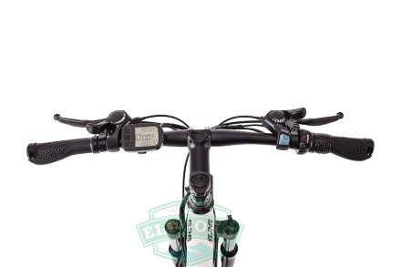 Электровелосипед двухподвес UBERBIKE H26 white