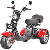 Трехколесный электроскутер WHITE SIBERIA PRO TRIKE 3000W (2021 года)