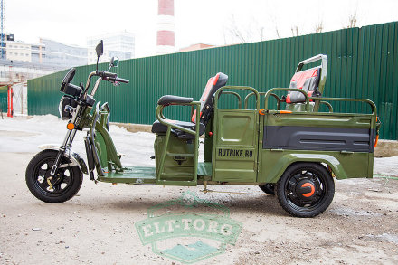 Грузовая электрическая тележка Rutrike Вояж-П 1200 Трансформер 60V800W