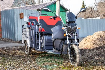 Грузовая электрическая тележка Rutrike Вояж-П 1200 Трансформер 60V800W