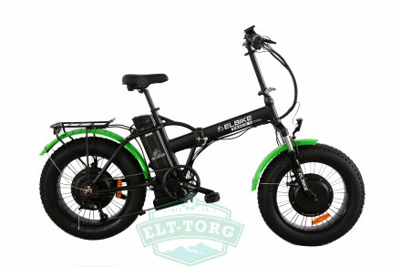 Elbike Taiga 3 Twix черный сбоку