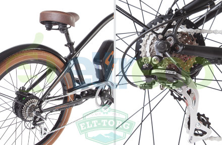 Велогибрид Leisger CD5 Cruiser 350W