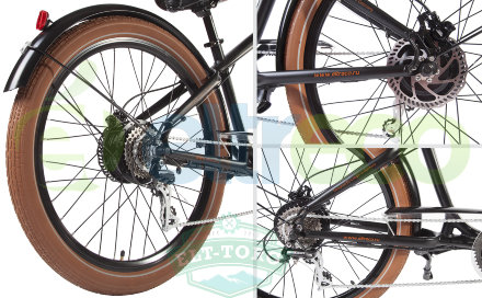 Велогибрид Leisger CD5 Cruiser 350W