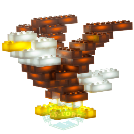 Светящийся конструктор Lego Птица
