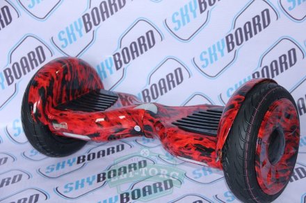 Гироскутер SkyBoard SUV APP 10,5 Красный Огонь Гироскутер SkyBoard SUV APP 10,5 Красный Огонь