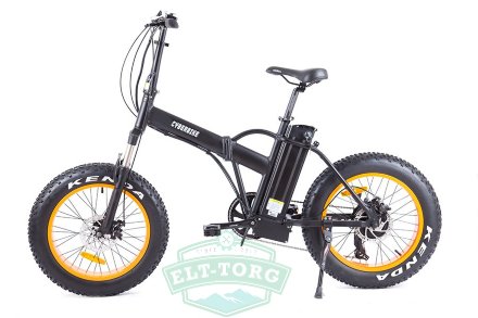 Электровелосипед CYBERBIKE FAT 350W красный/черный