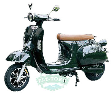 Электроскутер GreenCamel Веспа (72V 3000W R12)