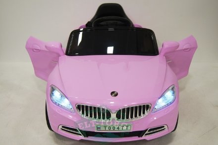 Электромобиль RiverToys BMW T004TT-pink