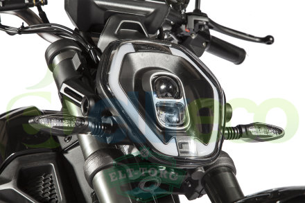 Электромотоцикл Soco Super TS 1950w серебристый Электромотоцикл Soco Super TS 1950w серебристый