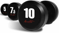 Набор обрезиненных гантелей Aerofit 2,5-25 кг, 10 пар
