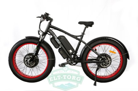 Elbike Phantom Twix черный сбоку