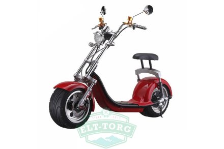 Электроскутер Citycoco Harley Красный original