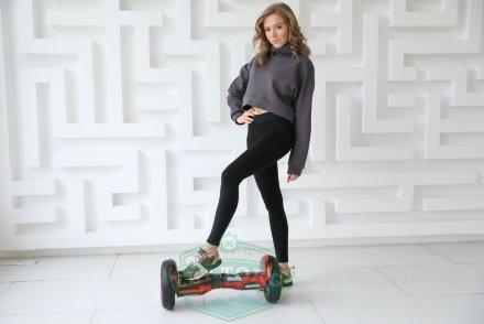 Гироскутер ZAXBOARD ZX-10 lite Красный огонь