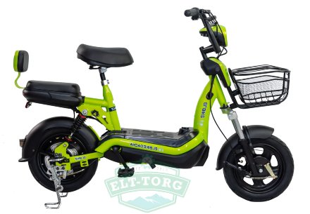 Elbike Dacha mini 12 зеленый сбоку