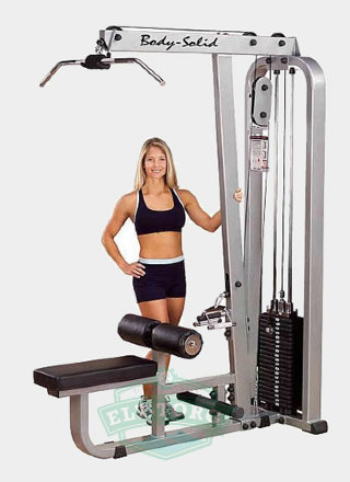 Вертикально-горизонтальная тяга Body Solid ProClub SLM-300G Вертикально-горизонтальная тяга Body Solid ProClub SLM-300G