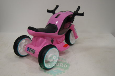 Электромобиль RiverToys MOTO HC-1388-PINK