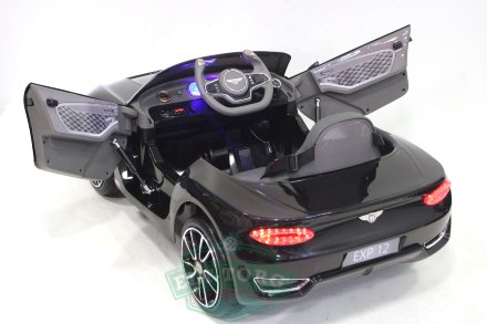 Детский электромобиль BENTLEY-EXP12 (JE1166) черный (ЛИЦЕНЗИОННАЯ МОДЕЛЬ)