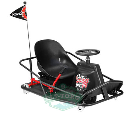 Электрокарт Razor Crazy Cart XL 500W Чёрный Электрокарт Razor Crazy Cart XL 500W Чёрный