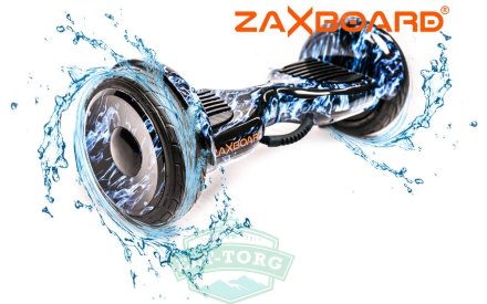 Гироскутер ZAXBOARD ZX-10 lite Синий огонь