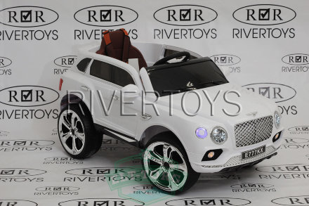 Детский электромобиль BENTLEY E777KX белый Детский электромобиль BENTLEY E777KX белый