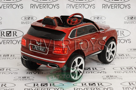 Детский электромобиль BENTLEY E777KX вишневый глянец Детский электромобиль BENTLEY E777KX вишневый глянец