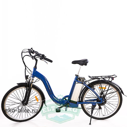 Складной электровелосипед Elbike Galant Big Standart Blue Голубой Складной электровелосипед Elbike Galant Big Standart Blue Голубой