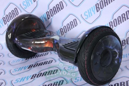 Гироскутер SkyBoard SUV APP 10,5 Черный Огонь Гироскутер SkyBoard SUV APP 10,5 Черный Огонь