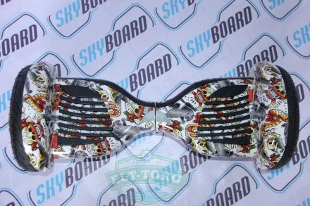 Гироскутер SkyBoard SUV APP 10,5 Черепа
