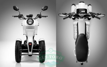Электроскутер iTank Doohan EV3 Pro 2000W желтый Электроскутер iTank Doohan EV3 Pro 2000W желтый