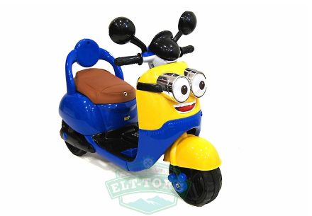 Электромобиль RiverToys MOTO E003KX-YELLOW Электромобиль RiverToys MOTO E003KX-YELLOW