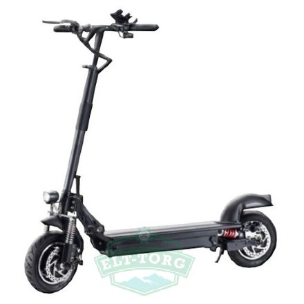 Электросамокат с большим запасом хода с сиденьем EL-Sport Double Drive 1800W