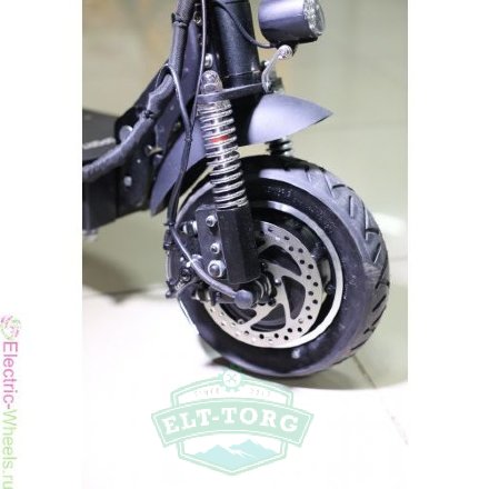 Электросамокат с большим запасом хода с сиденьем EL-Sport Double Drive 1800W