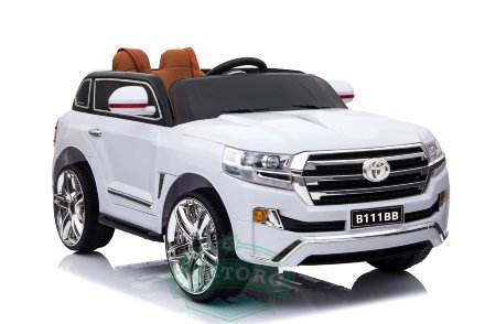 Детский электромобиль Toyota B111BB белый