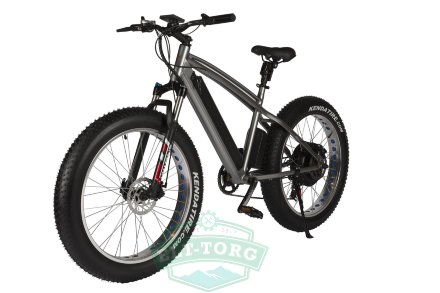 Горный электровелосипед HORZA E-FAT CLASSIC 1400W серебро