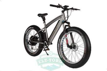 Горный электровелосипед HORZA E-FAT CLASSIC 1400W серый