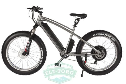 Горный электровелосипед HORZA E-FAT CLASSIC 1400W серый