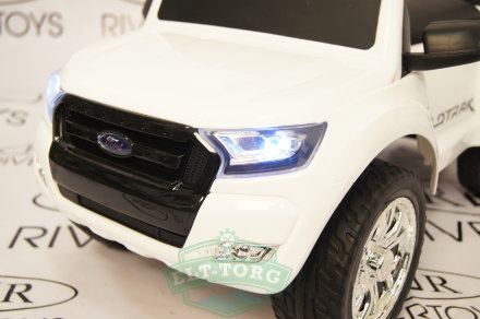 Толокар FORD RANGER DK-P01 белый (ЛИЦЕНЗИОННАЯ МОДЕЛЬ)