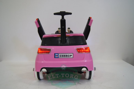 Электромобиль RiverToys ХОДУНКИ C555CP-Pink