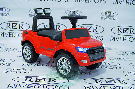 Толокар FORD RANGER DK-P01 красный (ЛИЦЕНЗИОННАЯ МОДЕЛЬ)