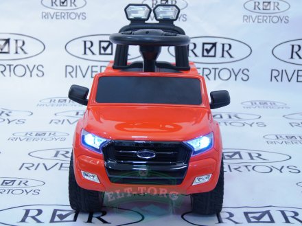 Толокар FORD RANGER DK-P01 красный (ЛИЦЕНЗИОННАЯ МОДЕЛЬ)