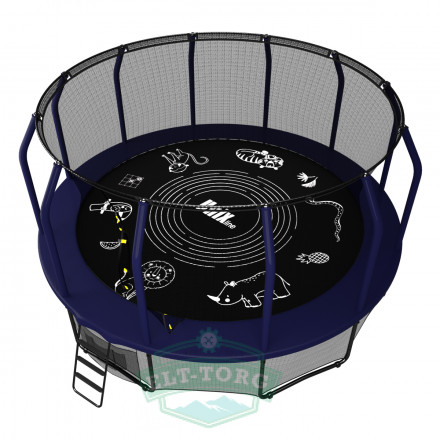 Батут UNIX line SUPREME GAME 14 ft (blue) Батут UNIX line SUPREME GAME 14 ft (blue)