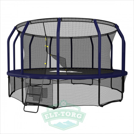 Батут UNIX line SUPREME GAME 14 ft (blue) Батут UNIX line SUPREME GAME 14 ft (blue)