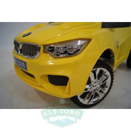 Электромобиль RiverToys Толокар BMW JY-Z01B-YELLOW