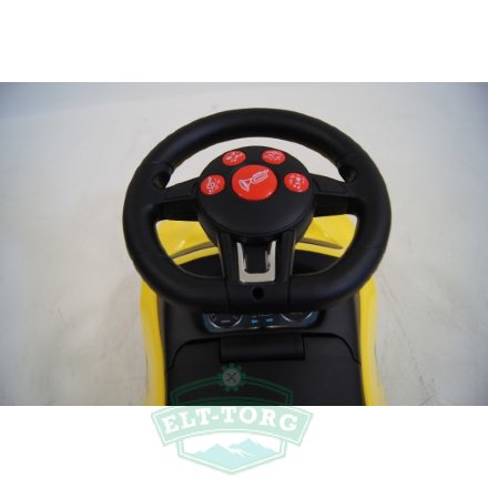Электромобиль RiverToys Толокар BMW JY-Z01B-YELLOW