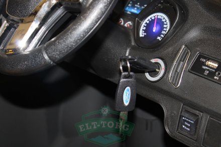 Детский электромобиль FORD FOCUS RS синий (ЛИЦЕНЗИОННАЯ МОДЕЛЬ)