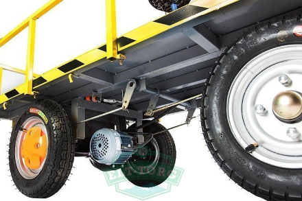 Платформенная тележка электрическая RuTrike СКЛАД 1500